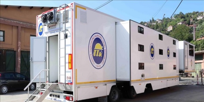 'Yer altı kahramanları'na mobil ev