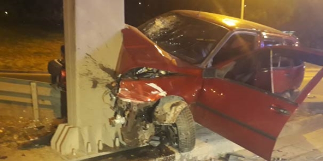 Ankara'da korkunç kaza! Demir yığına döndü