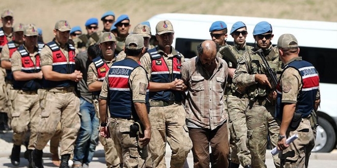 Afrin'de 2 askeri şehit eden teröristler adliyede