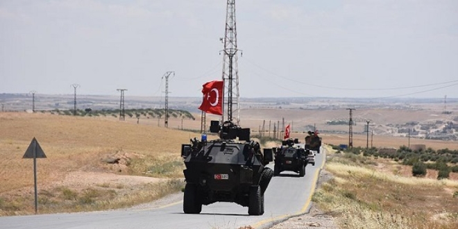 TSK'dan Münbiç hattında 47'nci devriye