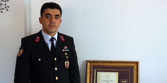 Üç kez yaralansa da mesleğine aşkı hiç bitmedi