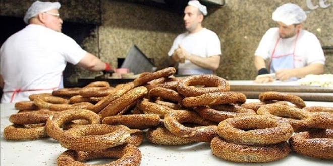 stanbul'da simide zam geldi