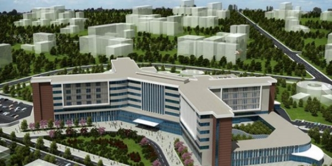 Avrupa'nın en büyük 5'inci hastanesi bitmek üzere