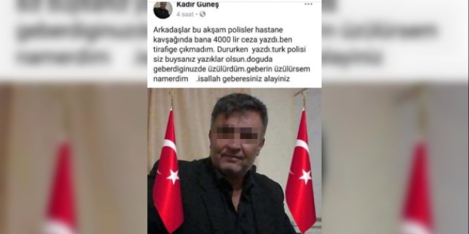 Polise hakaret ettiği iddia edilen muhtar gözaltına alındı