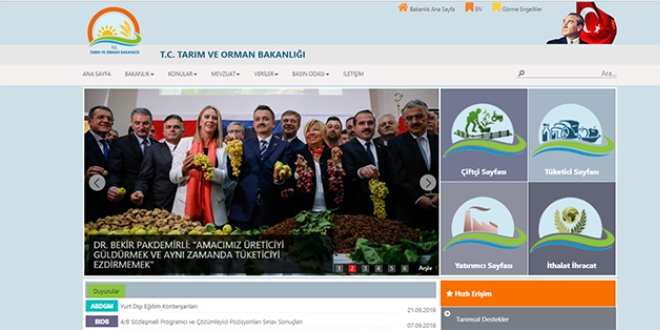 Tarım Bakanlığında, 4 Genel Müdür yardımcısı ataması