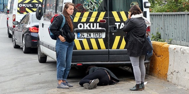 Bir tek Alman turistler bakıp geçmedi