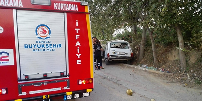Denizli'de trafik kazası: 6 yaralı