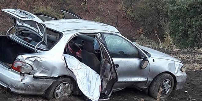 Otomobil takla attı: 1 ölü, 3 yaralı
