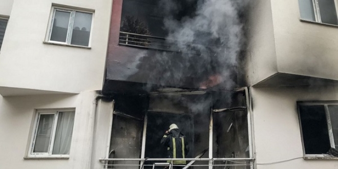 Bursa'da korkutan yangın