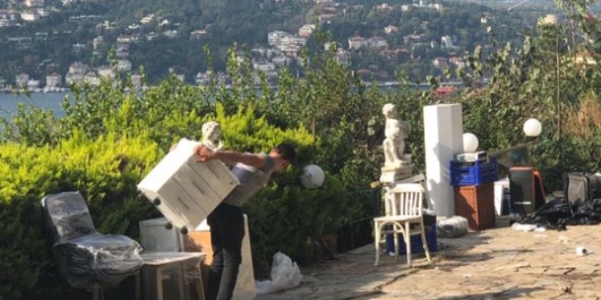 Adnan Oktar'ın villası boşaltıldı