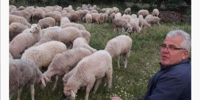 Belediye eski başkanı, huzuru çobanlıkta buldu