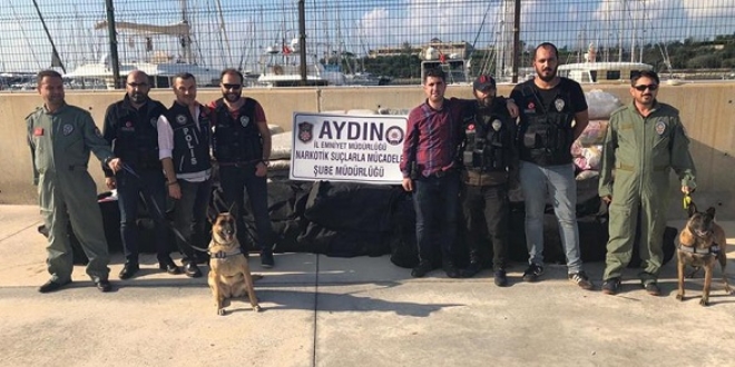 Aydın'da 1,5 ton skunk ele geçirildi