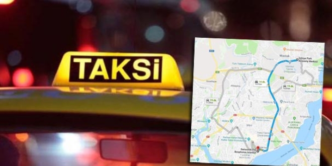 10 kilometrelik mesafeye 213 TL alan taksiciden inanılmaz savunma