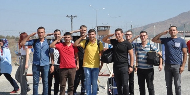 Bedelli askerlikte ilk terhis