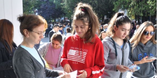 Ehliyetle gelen aday sınava giremedi