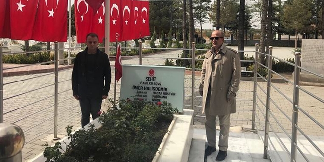 Komutanından kahraman şehidin ailesine ziyaret