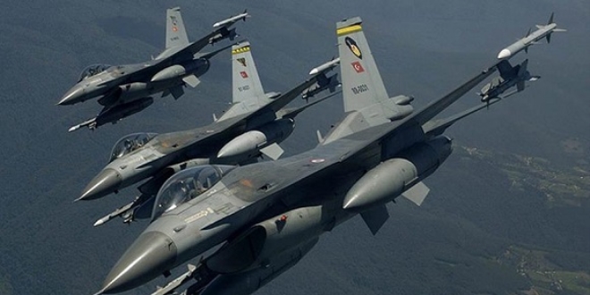 TSK ve MİT'ten Irak'ın kuzeyinde hava harekatı