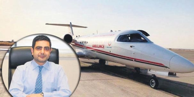Kazada yaralanan Doktor Kırış için uçak kaldırıldı