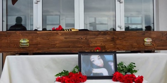 Okuduğu liseye son kez tabutla geldi