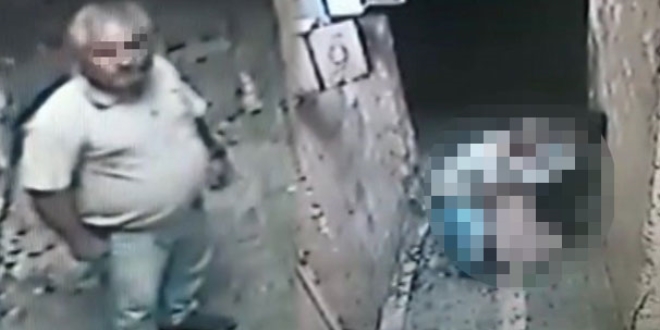 Küçük kıza sokak ortasında kabusu yaşatan zanlı yakalandı