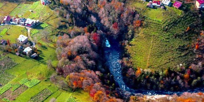 Doğu Karadeniz'de sonbahar güzelliği