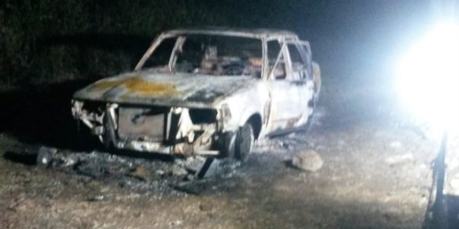 Aydın'da araç içerisinde yanmış ceset bulundu