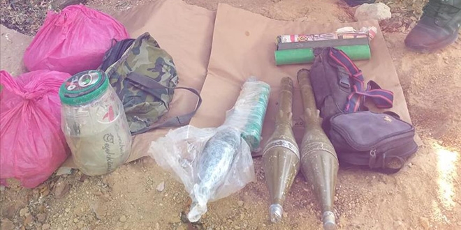 PKK'lı teröristlerce gizlenmiş mühimmat ele geçirildi