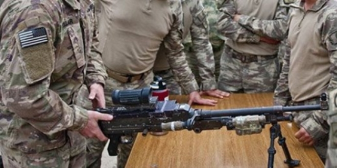 ABD askerleri Mnbi iin Gaziantep'te eitim gryor