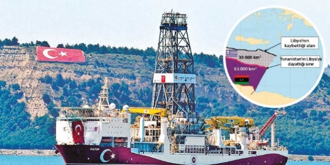 Akdeniz'de Yunan gasbı