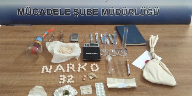 Isparta'da uyuşturucu operasyonu: 10 gözaltı