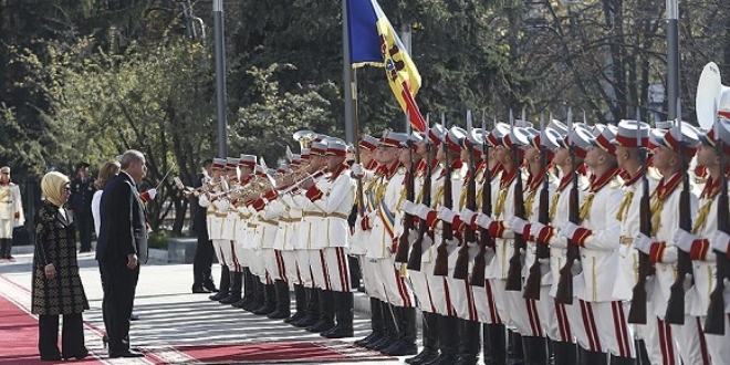 Cumhurbaşkanı Erdoğan Moldova'da