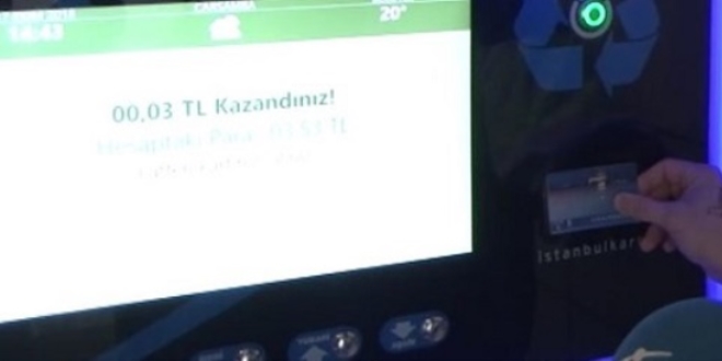 Pet şişe ile İstanbulkart dolum dönemi başladı