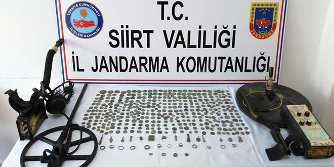 Siirt'te 417 parça tarihi eser ele geçirildi
