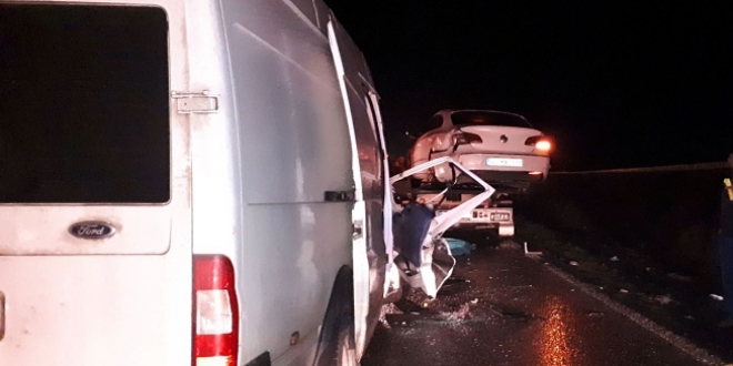 Kahramanmaraş'ta trafik kazası: 1 ölü, 2 yaralı