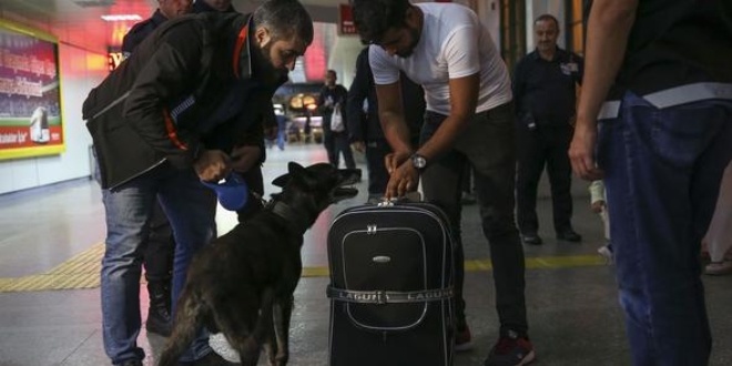 AŞTİ'de tüm giriş çıkışlar tutuldu