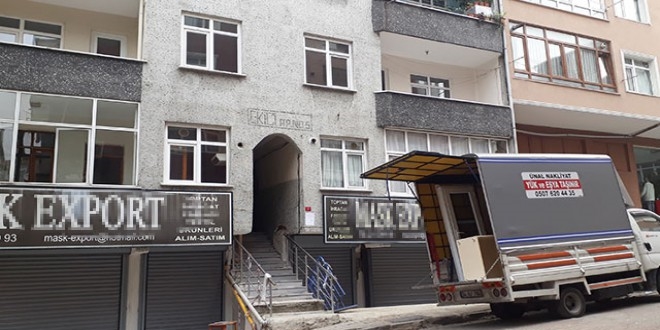 İstanbul'da yıkım kararı verilen bina boşaltıldı