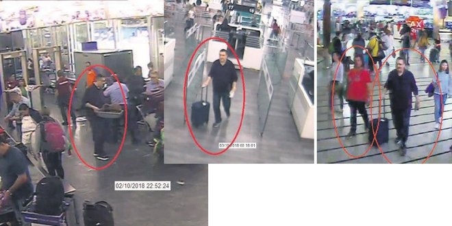 Cemal Kaşıkçı'nın dublörünün kaçış görüntüleri