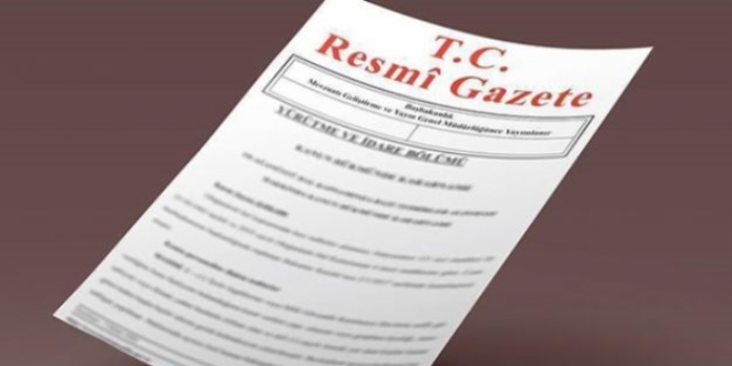 7147 sayl Trkiye Kalknma Bankas Kanunu, Resmi Gazetede yaymland