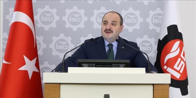 Sanayi ve Teknoloji Bakanı Varank İSO'ya çıkarma yaptı