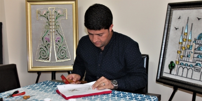 İKM, sergide görerek başladığı Filografi'nin ustası oldu