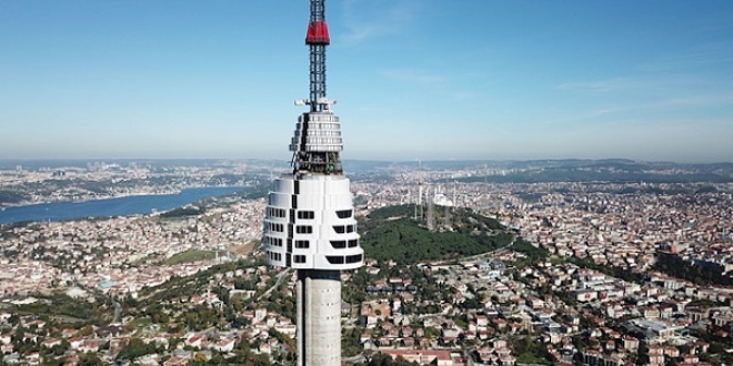 Çamlıca Kulesi'nde ilk 6 kat tamamlandı