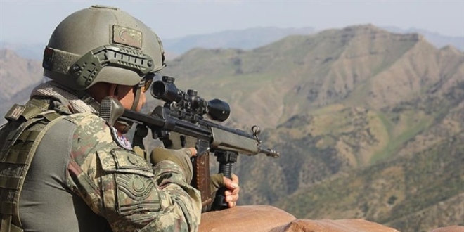 Soylu sınırdayken bir terörist etkisiz hale getirildi
