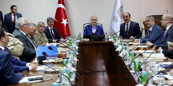 Bakan Soylu, Şanlıurfa İl Güvenlik Toplantısı'na katıldı