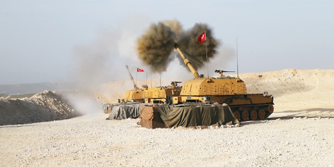 Fırat'ın doğusuna ilk bomba