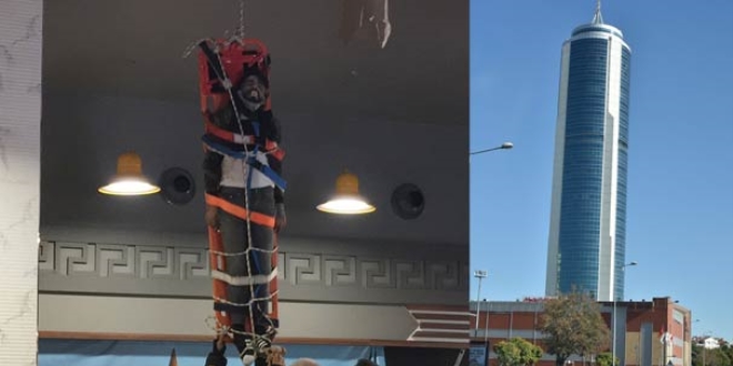 42'nci kattan atlayıp yaralanan genç uyutuluyor