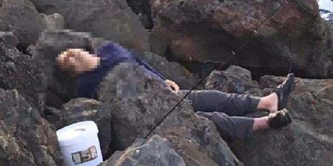 Balık tutarken kalp krizi geçirip öldü