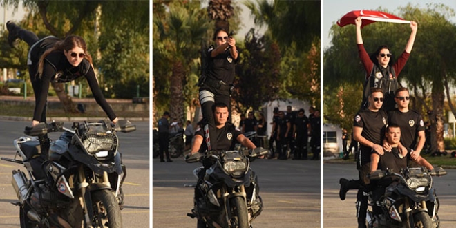 İzmir'de motosikletli timlere 88 yeni polis