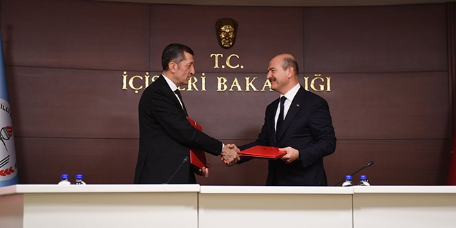 MEB ile İçişleri Bakanlığı arasında protokol imzalandı