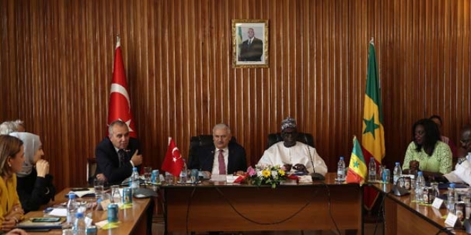 TBMM Başkanı Yıldırım Senegal'de