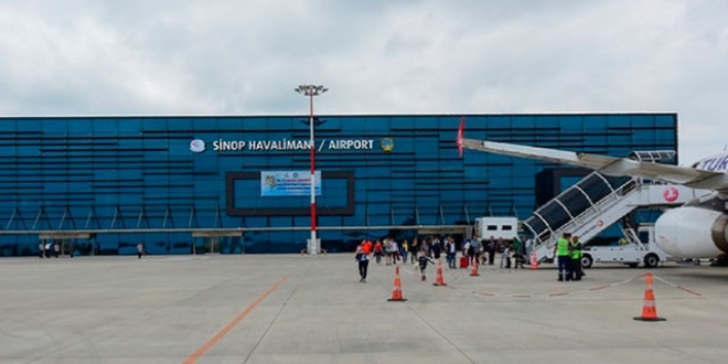 Sinop Havalimanı'na ILS sistemi kuruldu